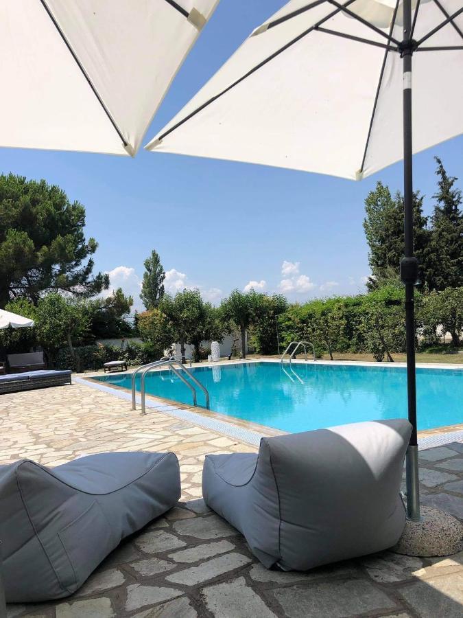 Zeusplace Poolvilla Natura Paralia Kateríni Exterior foto