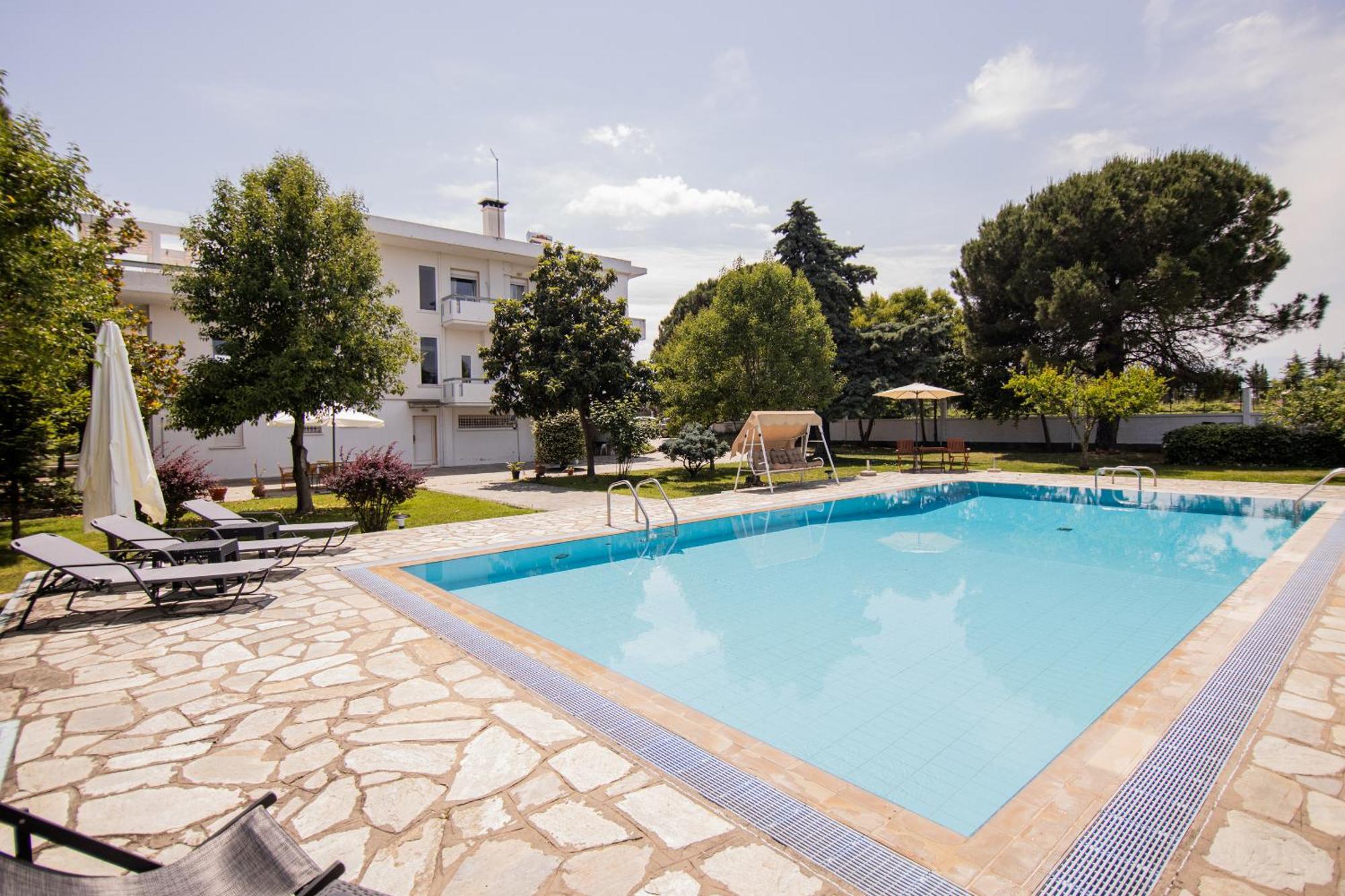 Zeusplace Poolvilla Natura Paralia Kateríni Exterior foto