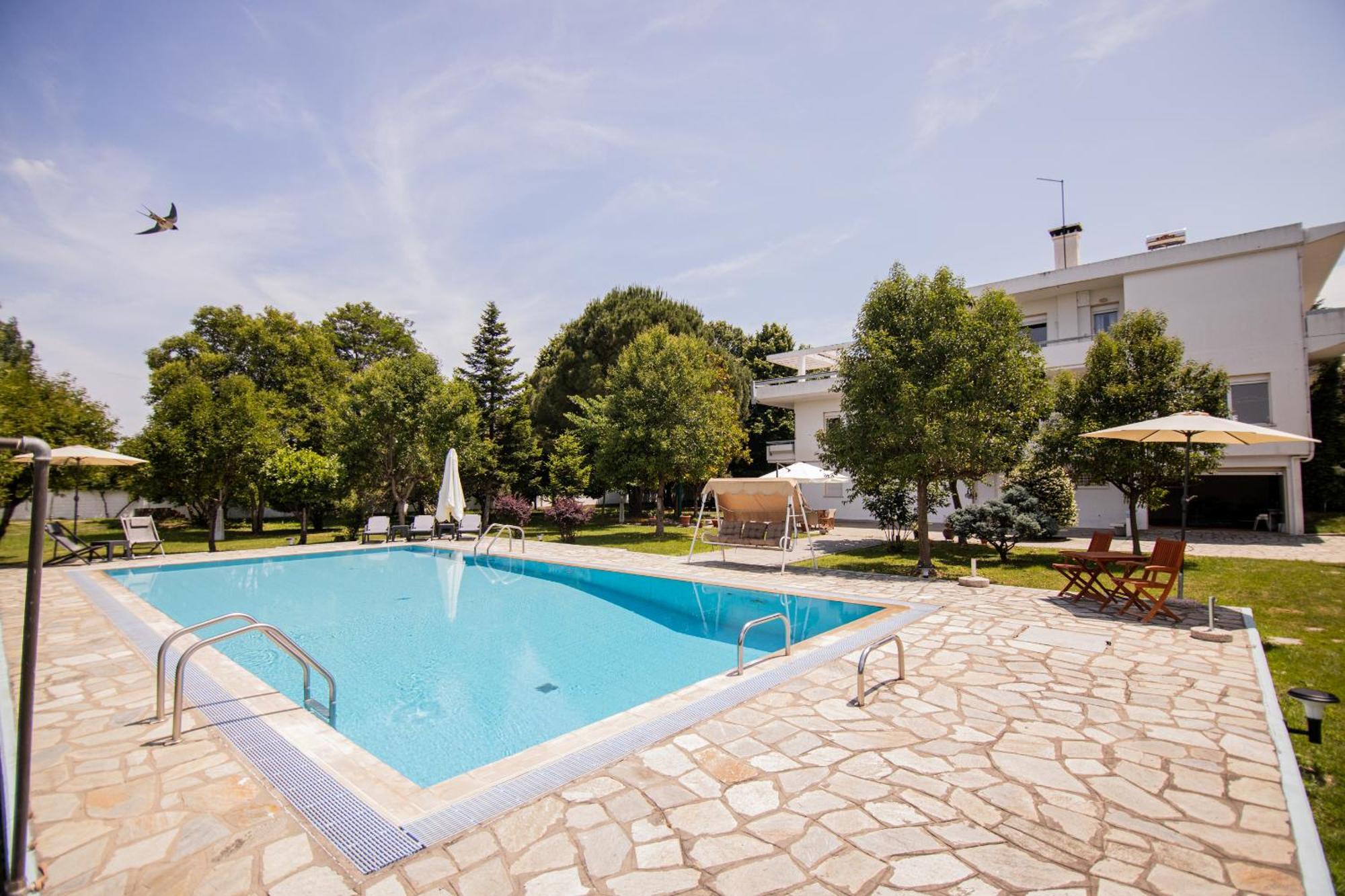 Zeusplace Poolvilla Natura Paralia Kateríni Exterior foto